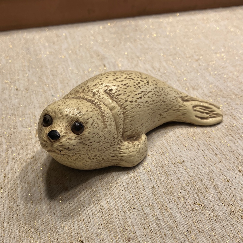 Adorable Seal Pup Figurine  5”